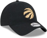 New Era NBA Toronto Raptors 2023-24 City Edition 9TWENTY Black Adjustable Hat