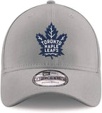 New Era NHL Toronto Maple Leafs 9FORTY Adjustable Snapback Hat - Grey/Blue