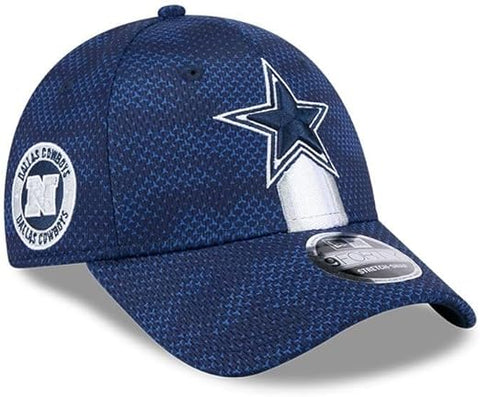 New Era NFL Dallas Cowboys 2024 Sideline 9FORTY Stretch-Snap Adjustable Hat - Navy