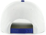 47 NHL Edmonton Drop Shadow Hitch Adjustable Snapback Hat - White/Blue