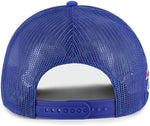 '47 NFL Buffalo Bills Double Header Rope Mesh Adjustable Snapback Hat - Blue