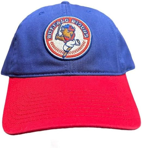 American Needle MiLB Buffalo Bisons Blue Line Adjustable Hat - Blue/Red
