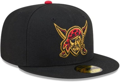 New Era MLB Pittsburgh Pirates 2026 City Connect Alternate On-Field 59FIFTY Fitted Hat - Black