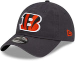 New Era NFL Cincinnati Bengals 9TWENTY Core Classic Graphite Adjustable Cap