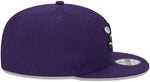 New Era NBA Charlotte Hornets Classic Edition 2023/24 9FIFTY Adjustable Snapback Hat - Purple