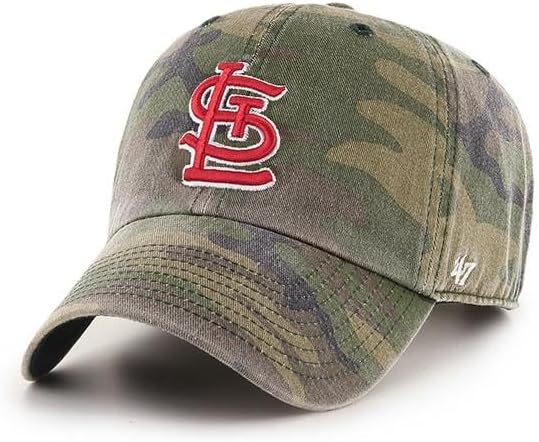 47 MLB St. Louis Cardinals Clean Up - Camo/Red