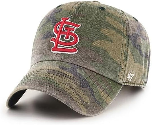47 MLB St. Louis Cardinals Clean Up - Camo/Red