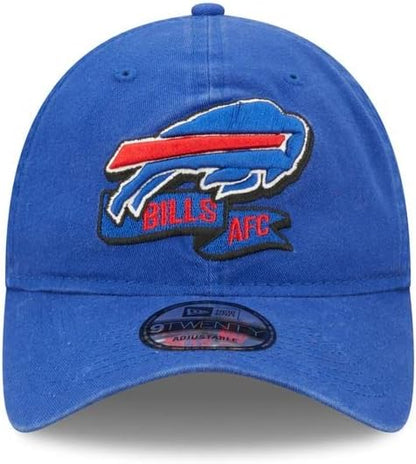 New Era 9TWENTY Buffalo Bills NFL 2022 Sideline Unstructured Adjustable Cap - Blue