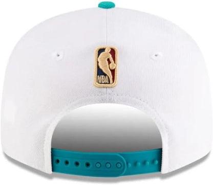New Era 9FIFTY NBA 2024 Memphis Grizzlies Classic Edition Snapback Hat - White/Blue