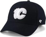 47 MVP NHL Calgary White Logo Adjustable Hat - Black