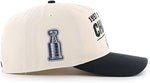 47 NHL Detroit Red Wings Tabloid 1997 Stanley Cup Championship Hitch Adjustable Snapback Cap - Black/Beige