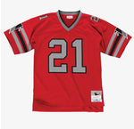 Mitchell & Ness Deion Sanders Atlanta Falcons 1989 Legacy Player Jersey - Red