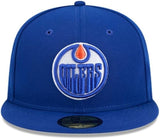 New Era NHL Edmonton Oilers Core 59FIFTY Fitted Hat - Royal