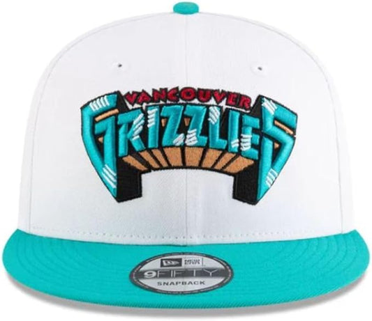 New Era 9FIFTY NBA 2024 Memphis Grizzlies Classic Edition Snapback Hat - White/Blue