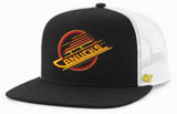 47 NHL Vancouver Canucks Golden Age Captain RL Adjustable Mesh Snapback Hat - Black