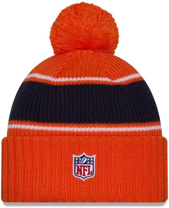 New Era NFL Denver Broncos 2024 Cold Weather Sport Pom Knit