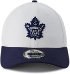 New Era NHL Toronto Maple Leafs 9FORTY Adjustable Snapback Hat - White/Blue