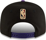 New Era 9FIFTY NBA 2024 Toronto Raptors Classic Edition Snapback Hat - Black/Purple