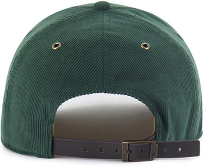 '47 NFL Green Bay Packers Golden Age Cord Hitch RF Adjustable Hat - Green