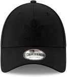 New Era NHL Toronto Maple Leafs 9FORTY Adjustable Snapback Hat - Black/Black