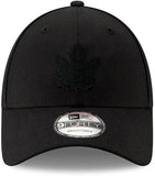 New Era NHL Toronto Maple Leafs 9FORTY Adjustable Snapback Hat - Black/Black