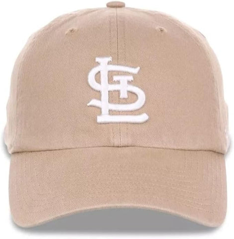 47 MLB St. Louis Clean Up Adjustable Hat - Khaki/White
