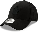New Era NHL Toronto Maple Leafs 9FORTY Adjustable Snapback Hat - Black/Black