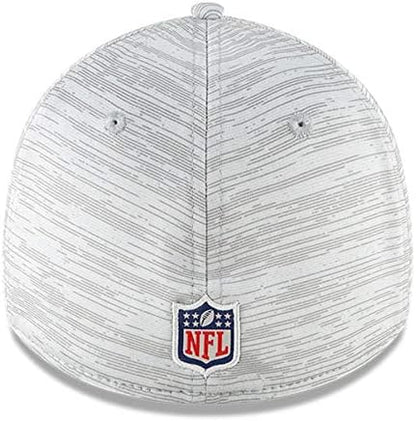 Men's New Era Gray Green Bay Packers 2020 NFL Sideline Official 39THIRTY Flex Hat