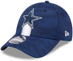 New Era NFL Dallas Cowboys 2024 Sideline 9FORTY Stretch-Snap Adjustable Hat - Navy
