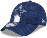 New Era NFL Dallas Cowboys 2024 Sideline 9FORTY Stretch-Snap Adjustable Hat - Navy