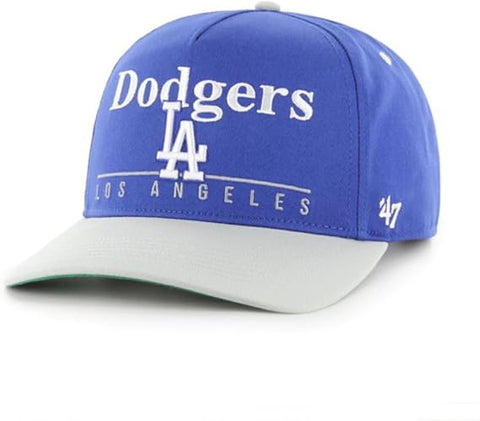 '47 MLB Los Angeles Dodgers Super Hitch Adjustable Snapback Hat - Blue/Grey
