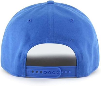 '47 NFL Detroit Lions Foundational Sandstone Script Hitch RF Adjustable Snapback Hat - Blue