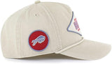 '47 NFL Buffalo Bills Cairn Hitch RF Adjustable Snapback Hat - Beige