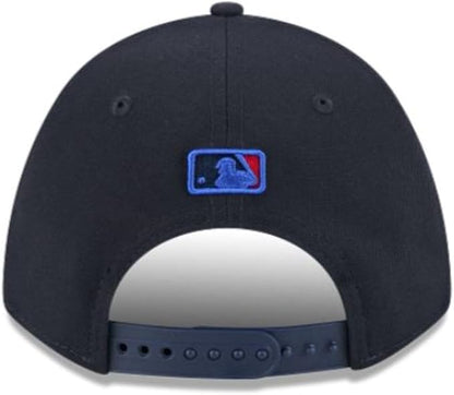 New Era 9FORTY M-Crown MLB Toronto Blue Jays 50th Anniversary Side Patch City Connect Adjustable Snapback Hat - Navy