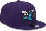 New Era NBA Charlotte Hornets Classic Edition 2023/24 9FIFTY Adjustable Snapback Hat - Purple