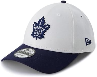 New Era NHL Toronto Maple Leafs 9FORTY Adjustable Snapback Hat - White/Blue