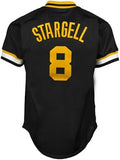 Mitchell & Ness Men's MLB Pittsburgh Pirates Willie Stargell #8 Authentic 1982 Cooperstown Mesh Batting Practice Jersey