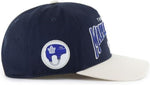 47 NHL Toronto Maple Leafs Hard Hat Arch Hitch Snapback - Navy/Off-White