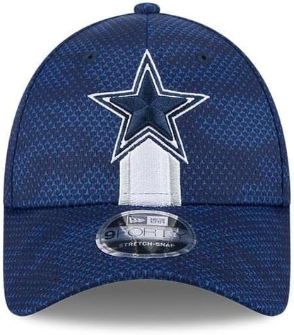 New Era NFL Dallas Cowboys 2024 Sideline 9FORTY Stretch-Snap Adjustable Hat - Navy
