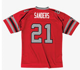 Mitchell & Ness Deion Sanders Atlanta Falcons 1989 Legacy Player Jersey - Red
