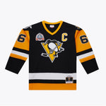 Mitchell & Ness NHL Mario Lemieux Pittsburgh Penguins 1992 Stanley Cup Finals Jersey - Black