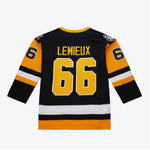 Mitchell & Ness NHL Mario Lemieux Pittsburgh Penguins 1992 Stanley Cup Finals Jersey - Black