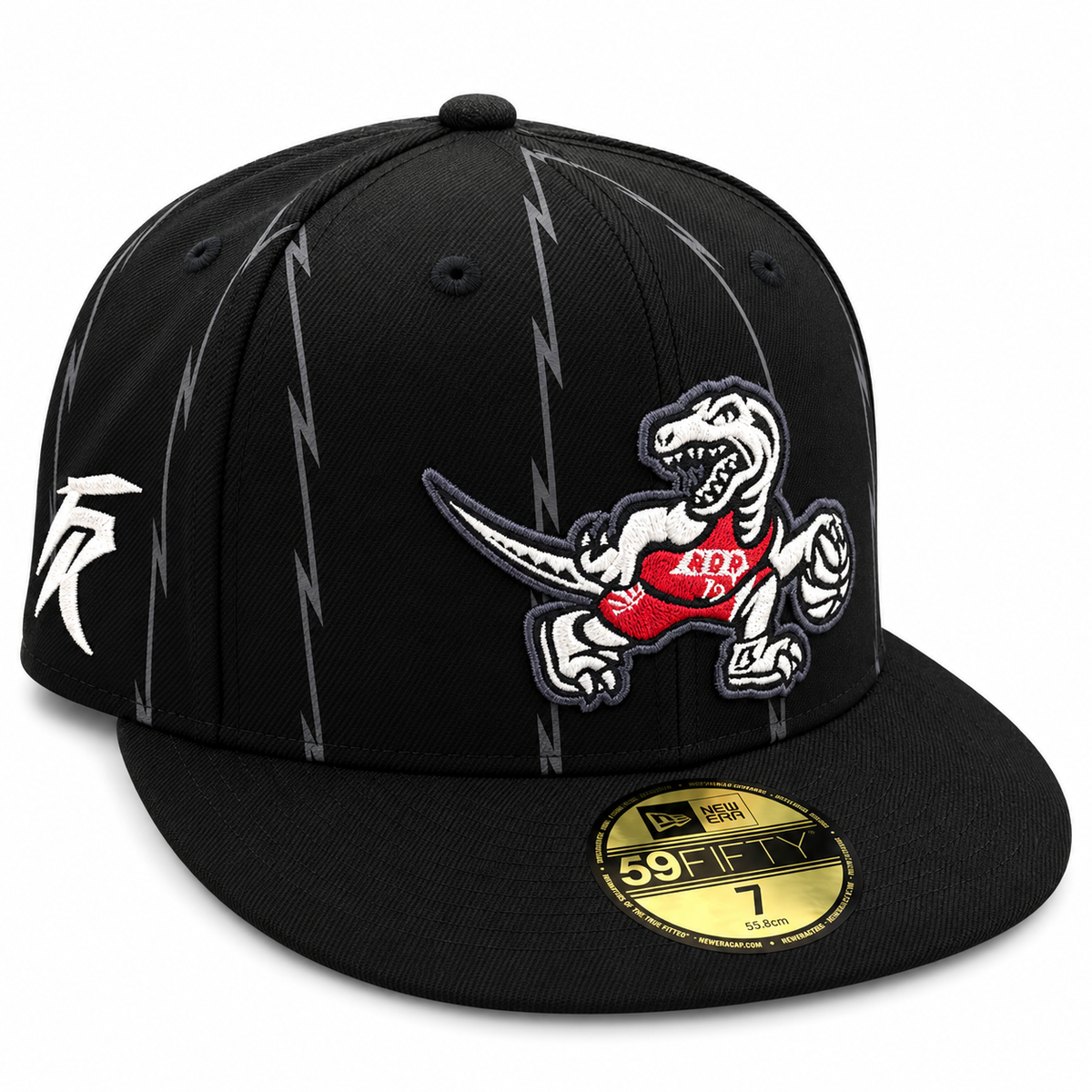 New Era NBA Toronto Raptors Hardwood Classics 59FIFTY Fitted Hat – Black