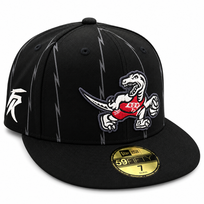 New Era NBA Toronto Raptors Hardwood Classics 59FIFTY Fitted Hat – Black