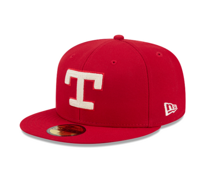 New Era MLB Texas Rangers City Connect 2026 59FIFTY Fitted Hat - Red