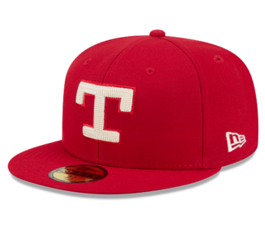 New Era MLB Texas Rangers City Connect 2026 59FIFTY Fitted Hat - Red