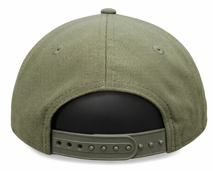 New Era 9FORTY A-Frame MLB Toronto Blue Jays 50th Anniversary Side Patch Custom Collection Adjustable Hat - Olive Green