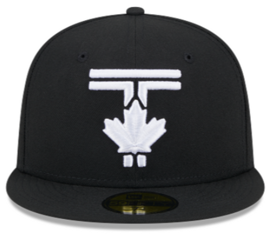 New Era MLB Toronto Blue Jays 2024 City Connect 59FIFTY Fitted Hat - Black/White