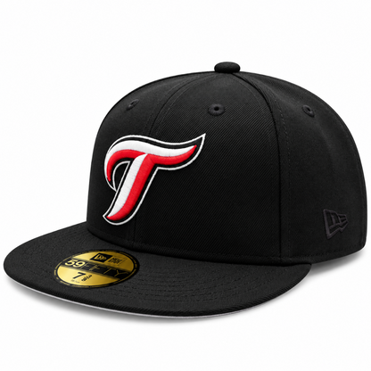 New Era MLB Toronto Blue Jays Alternate T Logo 30th Anniversary 59FIFTY Fitted Hat – Black/Red