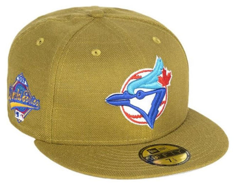 New Era 59FIFTY MLB Toronto Blue Jays World Series 1993 Fitted Hat - Olive Hemp